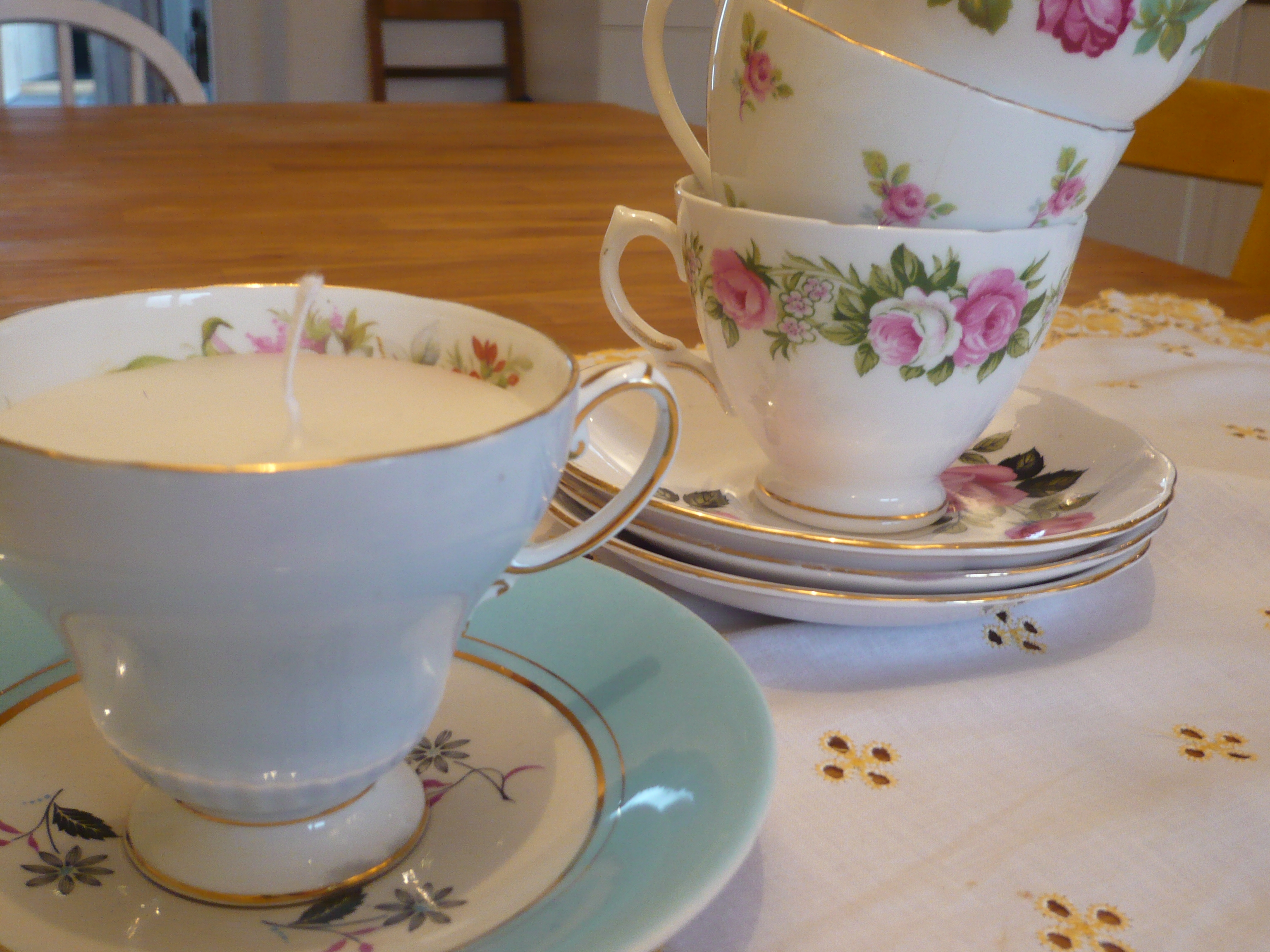 £6.99 Tea Candles  cupboard Vintage â€“ tea vintage Cup